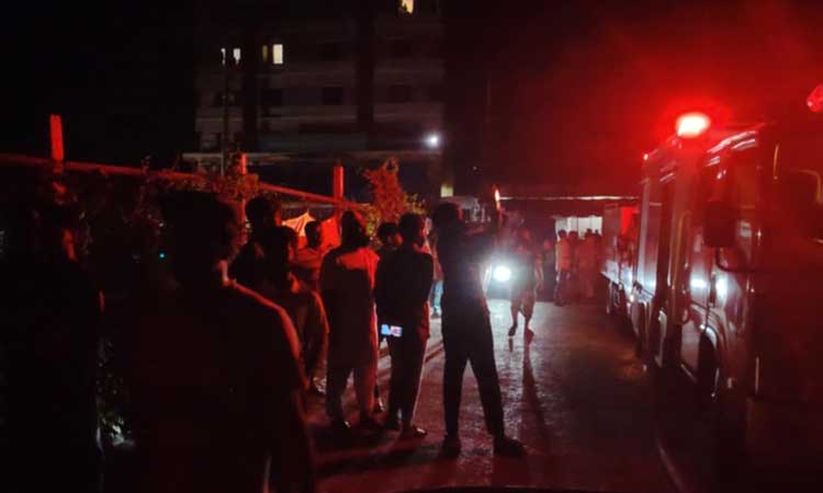 ভৈরবে পাদুকা মার্কেটে ভয়াবহ আগুনে ৪০ দোকান পুড়ে ছাই, দুই কোটি টাকার ক্ষতি