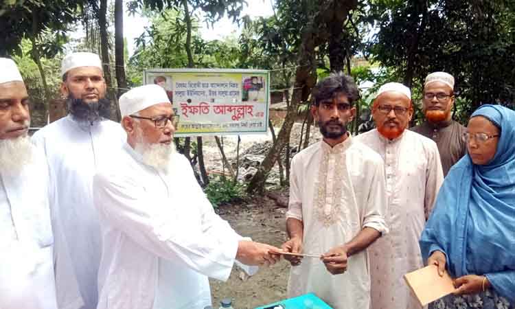 কিশোরগঞ্জে জুলাই শহীদ পরিবারে জামায়াতের ঈদ উপহার